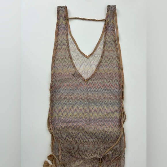 PQ Swim Lavish Joy Lace Multi Chevron Swim Cover Up XS/S - Picture 6 of 7